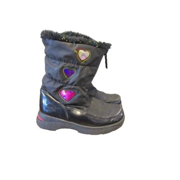 totes Shoes Totes Black Snow And Rain Boots Girls Size 1 L18 Poshmark